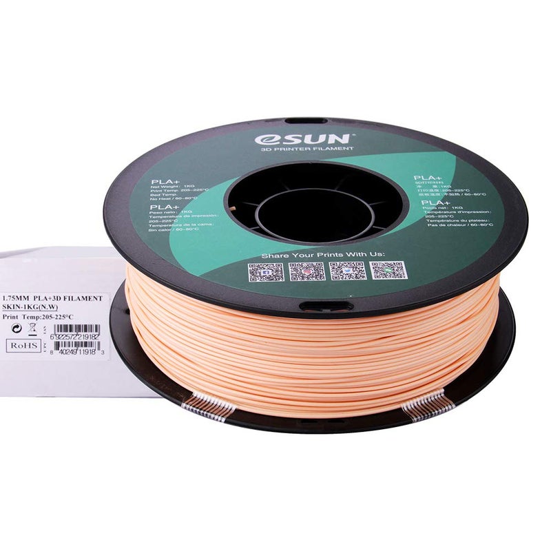 eSUN PLA PRO (PLA+) 3D Printer Filament, Dimensional Accuracy +/- 0.03mm, 1kg Spool, 1.75mm, Beige - Image 3